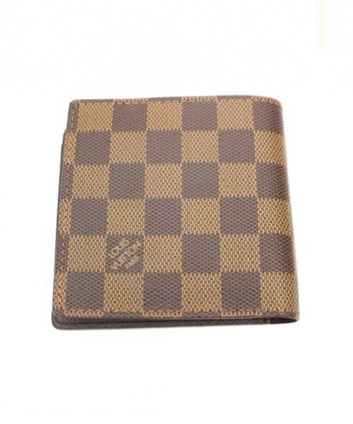 LOUIS VUITTON（ルイ ヴィトン）LOUIS VUITTON (ルイヴィトン) ポルトフォイユ･マルコ ブラウン サイズ:- ダミエ N61675 CA0036の古着・服飾アイテム