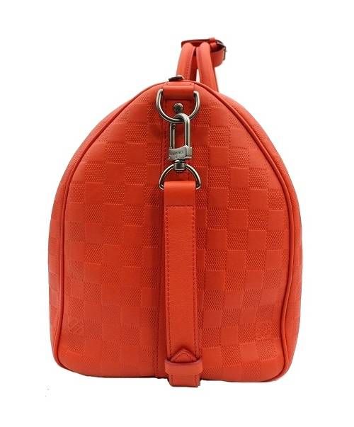 LOUIS VUITTON（ルイ ヴィトン）LOUIS VUITTON (ルイ・ヴィトン) ボストンバッグ オレンジ ダミエアンフィニ FO3111の古着・服飾アイテム