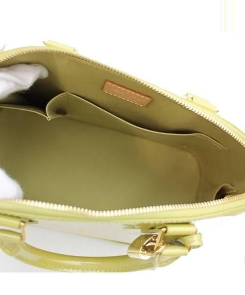LOUIS VUITTON（ルイ ヴィトン）LOUIS VUITTON (ルイヴィトン)  アルマMM  イエロー サイズ:MM ヴェルニ M91610 FL4029 アルマMMの古着・服飾アイテム