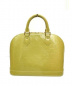 LOUIS VUITTON (ルイヴィトン)  アルマMM  イエロー サイズ:MM ヴェルニ M91610 FL4029 アルマMM：89800円