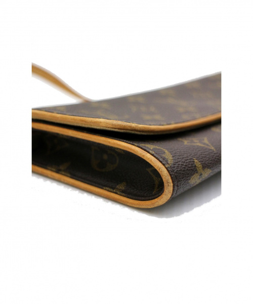 LOUIS VUITTON（ルイ ヴィトン）LOUIS VUITTON (ルイヴィトン) ツインPM ブラウン サイズ:PM モノグラム M51854 CA1929 ポシェット・ツインGMの古着・服飾アイテム