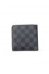 LOUIS VUITTON (ルイヴィトン) ポルトフォイユ・マルコNM ブラック サイズ:NM ダミエ・グラフィット N63336 CA2078 ポルトフォイユ・マルコNM：44800円