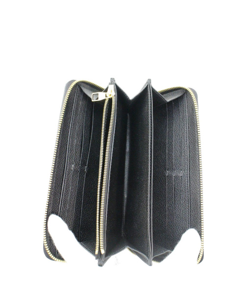 LOUIS VUITTON（ルイ ヴィトン）LOUIS VUITTON (ルイヴィトン) ジッピーウォレット ブラック サイズ:- モノグラム・アンプラント M64805 SP4176　の古着・服飾アイテム