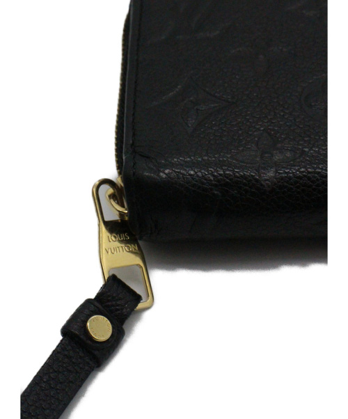 LOUIS VUITTON（ルイ ヴィトン）LOUIS VUITTON (ルイヴィトン) ジッピーウォレット ブラック サイズ:- モノグラム・アンプラント M61864 SP2136 ジッピーウォレット +の古着・服飾アイテム