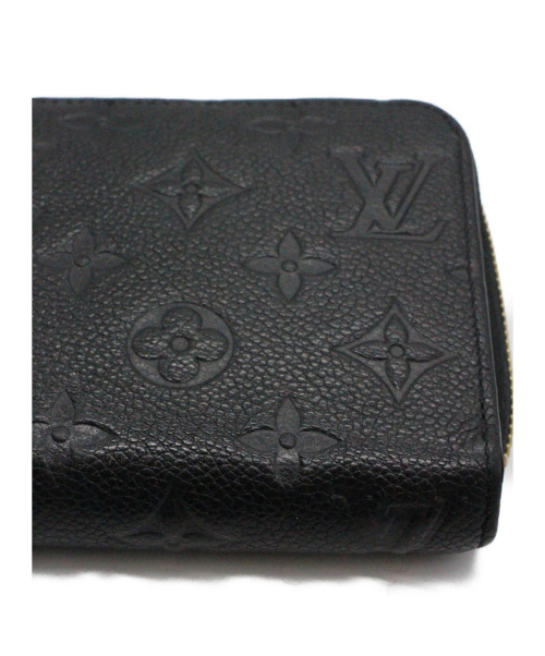LOUIS VUITTON（ルイ ヴィトン）LOUIS VUITTON (ルイヴィトン) ジッピーウォレット ブラック サイズ:- モノグラム・アンプラント M61864 SP2136 ジッピーウォレット +の古着・服飾アイテム