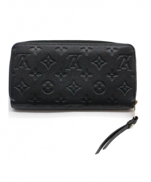 LOUIS VUITTON（ルイ ヴィトン）LOUIS VUITTON (ルイヴィトン) ジッピーウォレット ブラック サイズ:- モノグラム・アンプラント M61864 SP2136 ジッピーウォレット +の古着・服飾アイテム