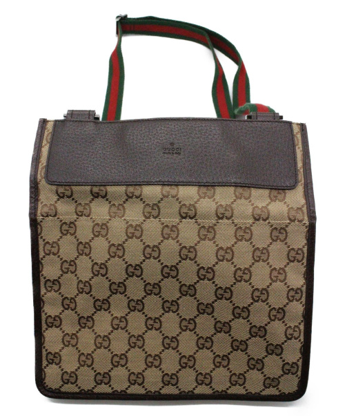 GUCCI（グッチ）GUCCI (グッチ) GGキャンバスショルダーバッグ ベージュ サイズ:下記参照 GG 27639 213317 程度の古着・服飾アイテム