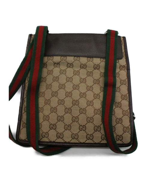 GUCCI（グッチ）GUCCI (グッチ) GGキャンバスショルダーバッグ ベージュ サイズ:下記参照 GG 27639 213317 程度の古着・服飾アイテム