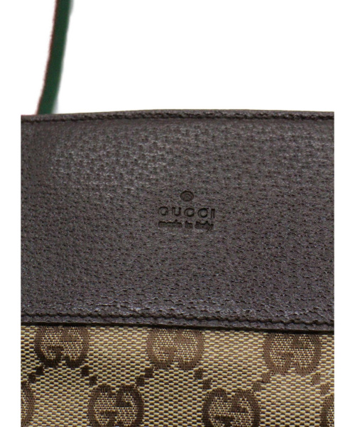 GUCCI（グッチ）GUCCI (グッチ) GGキャンバスショルダーバッグ ベージュ サイズ:下記参照 GG 27639 213317 程度の古着・服飾アイテム