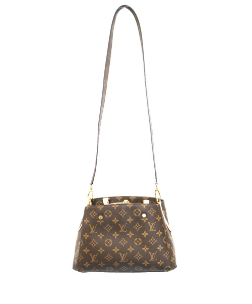 LOUIS VUITTON（ルイ ヴィトン）LOUIS VUITTON (ルイヴィトン) モンテーニュBB ブラウン サイズ:BB モノグラム M41055 CA0199の古着・服飾アイテム