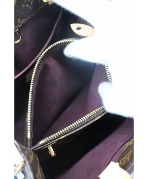 LOUIS VUITTON（ルイ ヴィトン）LOUIS VUITTON (ルイヴィトン) モンテーニュBB ブラウン サイズ:BB モノグラム M41055 CA0199の古着・服飾アイテム