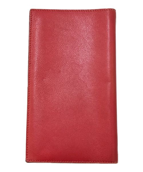 HERMES（エルメス）HERMES (エルメス) 手帳カバー レッドの古着・服飾アイテム