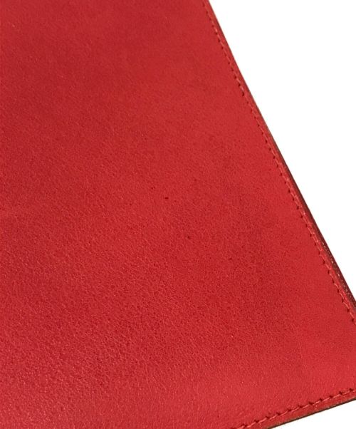 HERMES（エルメス）HERMES (エルメス) 手帳カバー レッドの古着・服飾アイテム