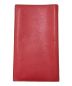 HERMES (エルメス) 手帳カバー レッド：4000円