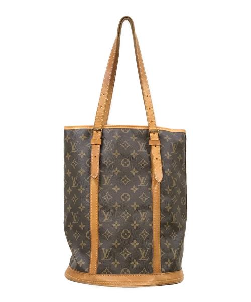 LOUIS VUITTON（ルイ ヴィトン）LOUIS VUITTON (ルイ ヴィトン) バケット モノグラム トートバッグ ブラウン サイズ:GMの古着・服飾アイテム