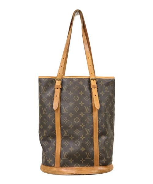 LOUIS VUITTON（ルイ ヴィトン）LOUIS VUITTON (ルイ ヴィトン) バケット モノグラム トートバッグ ブラウン サイズ:GMの古着・服飾アイテム