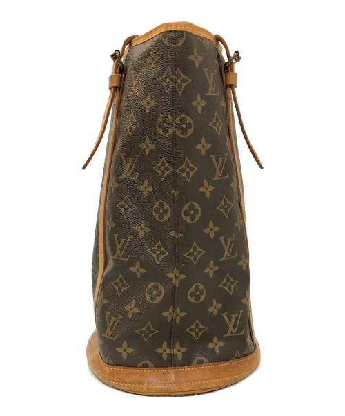 LOUIS VUITTON（ルイ ヴィトン）LOUIS VUITTON (ルイ ヴィトン) バケット モノグラム トートバッグ ブラウン サイズ:GMの古着・服飾アイテム