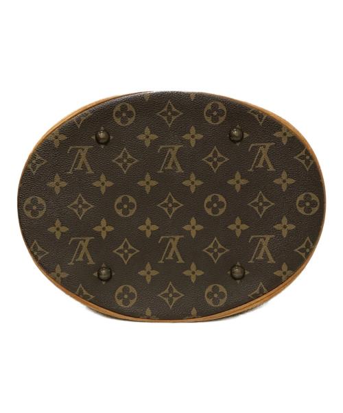 LOUIS VUITTON（ルイ ヴィトン）LOUIS VUITTON (ルイ ヴィトン) バケット モノグラム トートバッグ ブラウン サイズ:GMの古着・服飾アイテム