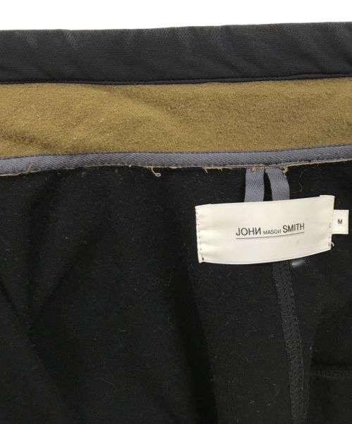 JOHN MASON SMITH（ジョンメイソンスミス）JOHN MASON SMITH (ジョンメイソンスミス) フリースライニングジップアップジャケット ブラック サイズ:Mの古着・服飾アイテム