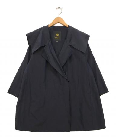 Drawer コットンシルクセイラーカラーコート 3002012374817023_01_4937w.jpeg