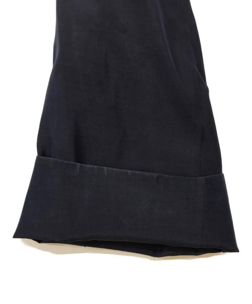 DRAWER（ドゥロワー）DRAWER (ドゥロワー) コットンシルク オーガンジーセイラーカラーコート ネイビー サイズ:36の古着・服飾アイテム