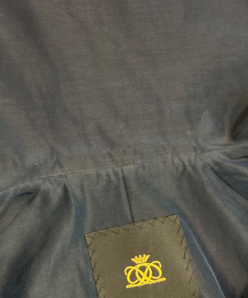 DRAWER（ドゥロワー）DRAWER (ドゥロワー) コットンシルク オーガンジーセイラーカラーコート ネイビー サイズ:36の古着・服飾アイテム