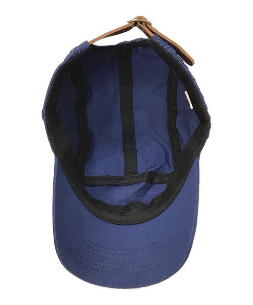 SUPREME（シュプリーム）SUPREME (シュプリーム) Lasered Twill Camp Cap ネイビーの古着・服飾アイテム