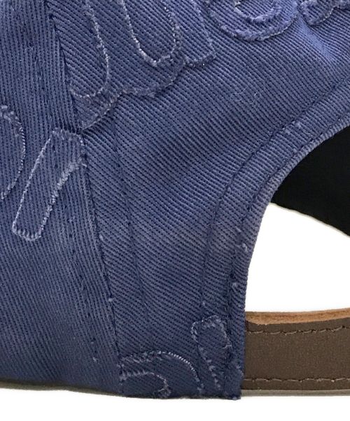 SUPREME（シュプリーム）SUPREME (シュプリーム) Lasered Twill Camp Cap ネイビーの古着・服飾アイテム