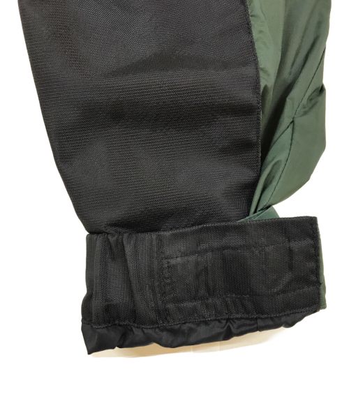 POLO SPORT（ポロスポーツ）POLO SPORT (ポロスポーツ) DESERT RALLY ナイロンフーデッドジャケット グリーン×ブラック サイズ:Lの古着・服飾アイテム