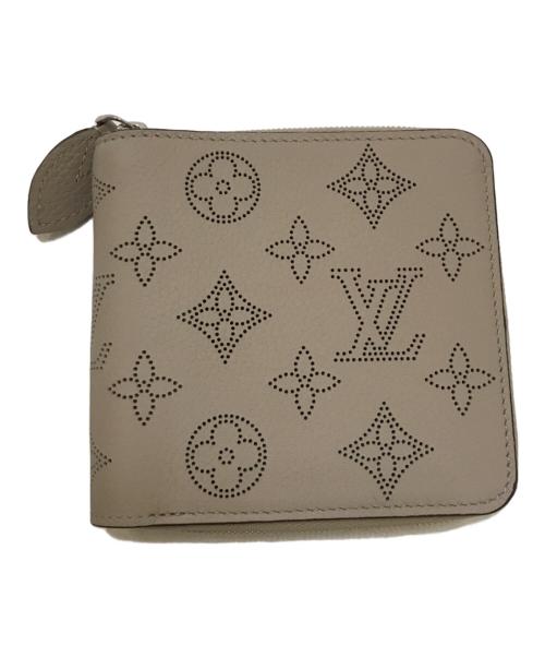 LOUIS VUITTON（ルイ ヴィトン）LOUIS VUITTON (ルイ ヴィトン) モノグラム ジッピー・コンパクトウォレット マヒナ ガレ ベージュの古着・服飾アイテム