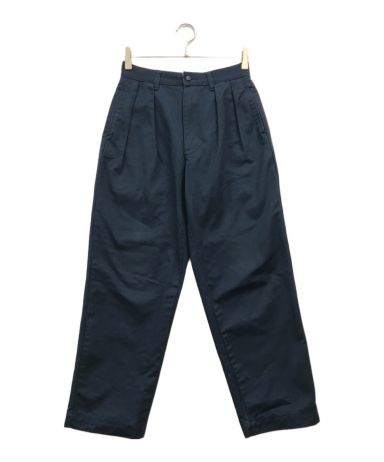 中古・古着通販】CIOTA (シオタ) Tuck Chino Cloth Pants ネイビー