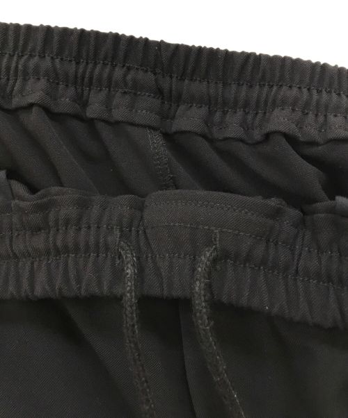Knuth Marf（クヌースマーフ）Knuth Marf (クヌースマーフ) label loose pants ブラック サイズ:XSの古着・服飾アイテム