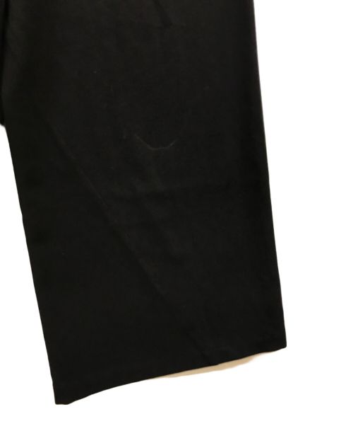 Knuth Marf（クヌースマーフ）Knuth Marf (クヌースマーフ) label loose pants ブラック サイズ:XSの古着・服飾アイテム