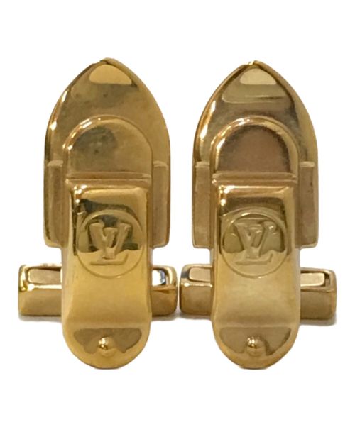 LOUIS VUITTON（ルイ ヴィトン）LOUIS VUITTON (ルイ ヴィトン) ブトン・ドゥマンシェット・セニョール ゴールド サイズ:下記参照の古着・服飾アイテム