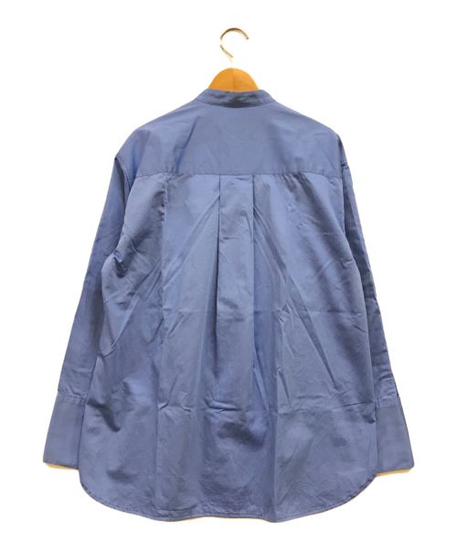 green label relaxing（グリーンレーベルリラクシング）green label relaxing (グリーンレーベルリラクシング) ELIN (エリン) スリーブ スリット シャツ ブルー サイズ:下記参照の古着・服飾アイテム