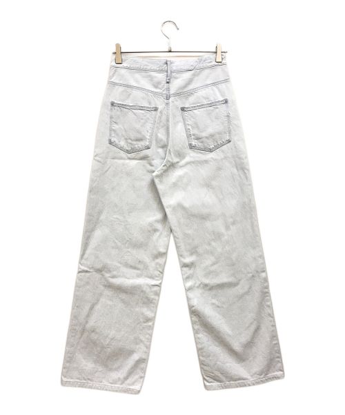 upper hights（アッパーハイツ）upper hights (アッパーハイツ) THE NIECE ワイドデニムパンツ アイスブルー サイズ:24の古着・服飾アイテム