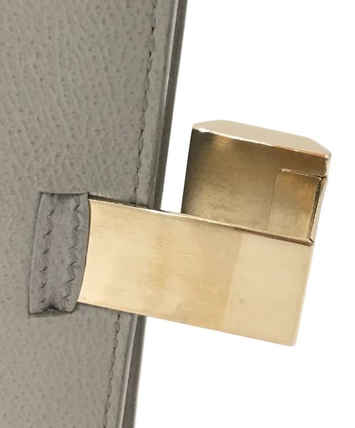 SMYTHSON（スマイソン）SMYTHSON (スマイソン) カードケース グレーの古着・服飾アイテム