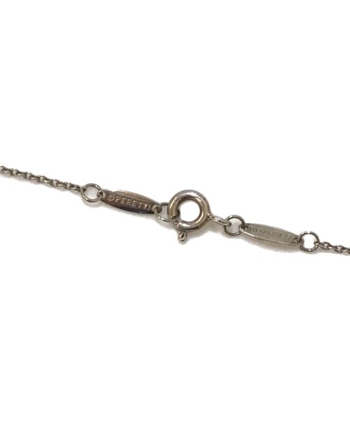 TIFFANY & Co.（ティファニー アンド コー）TIFFANY & Co. (ティファニー) エルサペレッティ ティアドロップクロスネックレス シルバーの古着・服飾アイテム
