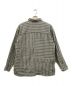 KITH (キス) ストライプ デニム ジェイディンシャツ グレー×ホワイト サイズ:M：6000円