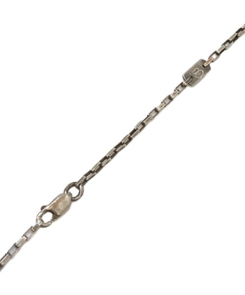 GUCCI（グッチ）GUCCI (グッチ) Gプレートネックレス シルバーの古着・服飾アイテム