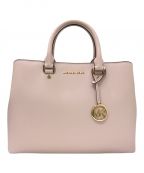 MICHAEL KORSマイケル・コース）の古着「サバンナ 2WAYショルダーバッグ」｜ピンク