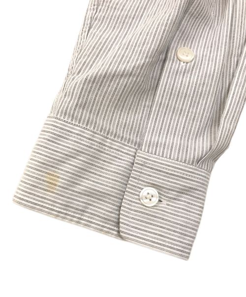 Hed Mayner（ヘド メイナー）Hed Mayner (ヘド メイナー) オーバーサイズストライプシャツ グレー サイズ:Mの古着・服飾アイテム