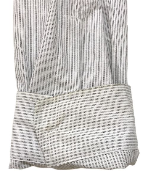 Hed Mayner（ヘド メイナー）Hed Mayner (ヘド メイナー) オーバーサイズストライプシャツ グレー サイズ:Mの古着・服飾アイテム