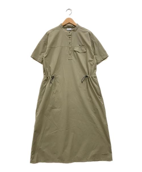 Columbia（コロンビア）Columbia (コロンビア) ウィメンズリヴァナパークショートスリーブドレス カーキ サイズ:Mの古着・服飾アイテム