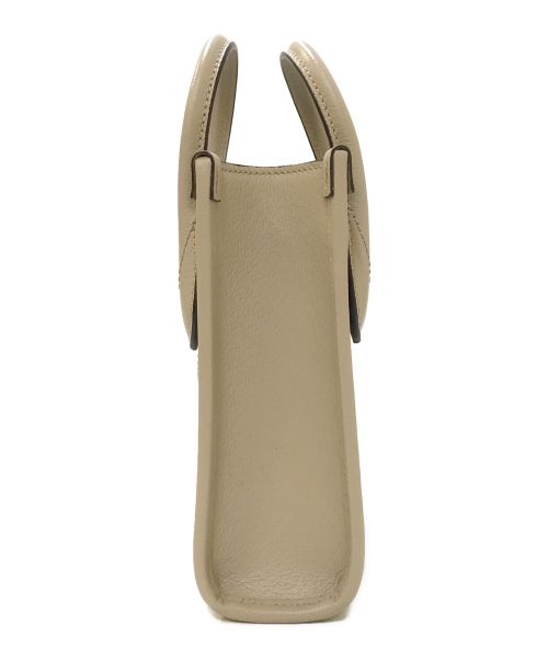 GUCCI（グッチ）GUCCI (グッチ) インターロッキングG 2WAYミニトートバッグ ベージュの古着・服飾アイテム