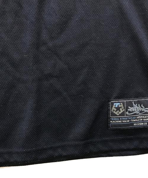 tribal gear（トライバルギア）tribal gear (トライバルギア) ゲームシャツ ネイビー サイズ:Lの古着・服飾アイテム