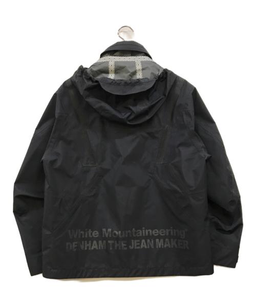 WHITE MOUNTAINEERING（ホワイトマウンテ二アニング）WHITE MOUNTAINEERING (ホワイトマウンテ二アニング) Denham (デンハム) MOUNTAINEERING SAITOS ST COLLAR JKT ブラック サイズ:FREEの古着・服飾アイテム