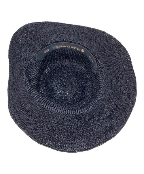 HELEN KAMINSKI（ヘレンカミンスキー）HELEN KAMINSKI (ヘレンカミンスキー) ラフィアハット ブラックの古着・服飾アイテム