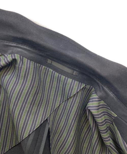 Aquascutum（アクアスキュータム）Aquascutum (アクアスキュータム) コットンチェスターコート ブラック サイズ:42の古着・服飾アイテム