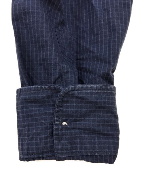 nuterm（ニュータム）nuterm (ニュータム) The Earl B.D. Shirt ブルー サイズ:Mの古着・服飾アイテム